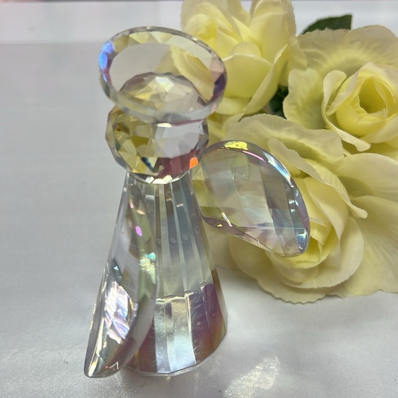 💎CRYSTAL ANGEL 4.5” TALL SPARKLING & BEAUTIFUL 💎 - Picture 5 of 8